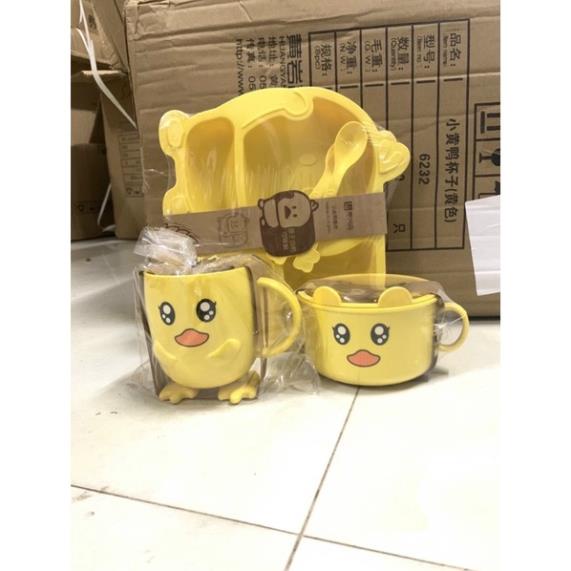 Khay đựng thức ăn cho bé set 5 chi tiết