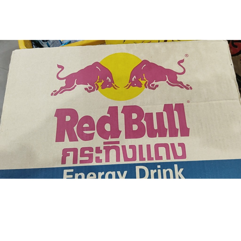 Nước tăng lực Bò húc Red Bull việt nam thùng 24 lon x 250ml
