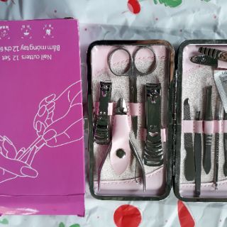 Bộ kiềm cắt móng 12 món