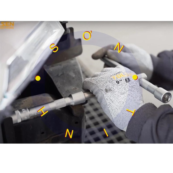 Bộ dụng cụ chuyên dụng mở bu lông 45 chi tiết Tolsen 45pcs Socket Rachet Wrench Set (1/4&quot; &amp; 1/2&quot; Drive) 15142