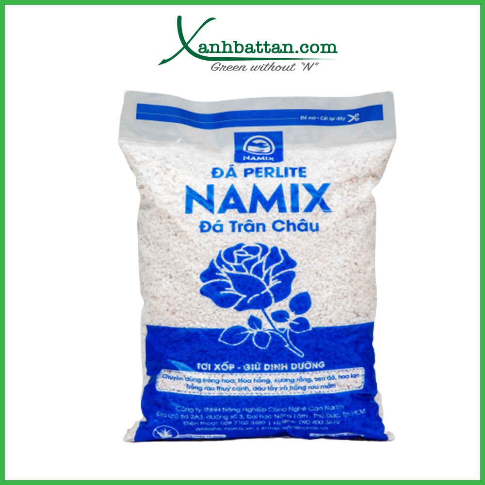 Giá Thể Đá Trân Châu Perlite Túi 5 dm3