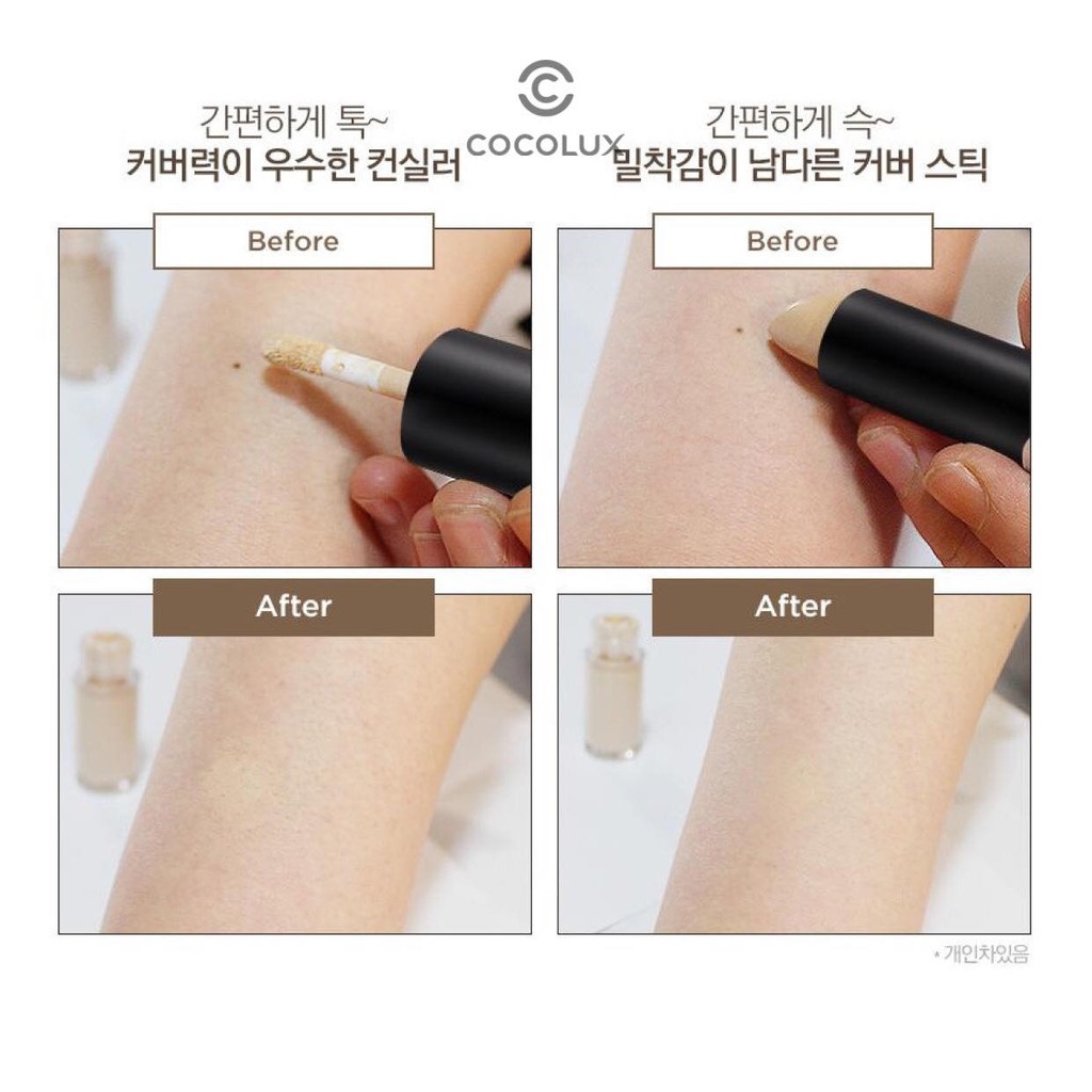 Che khuyết điểm 2 đầu Concealer Dual Veil