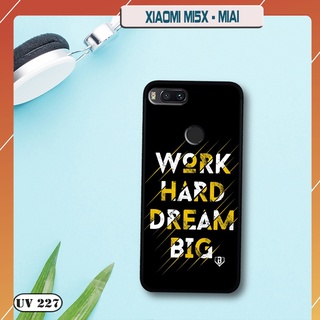 Ốp lưng nhám in hình 3d xiaomi mi 5x / mi a1