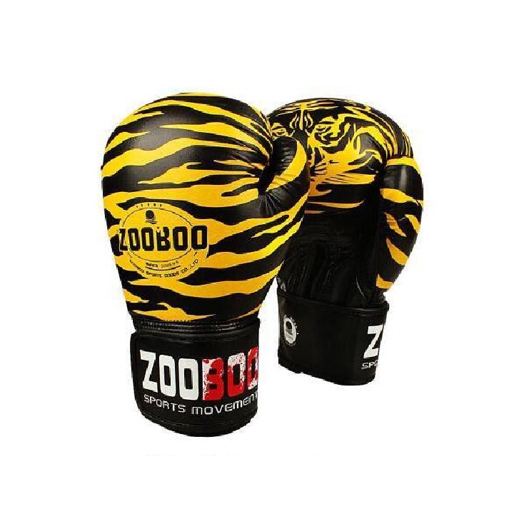 Trụ Đấm Bốc Boxing Tự Đứng Cao Cấp Lật Đật Lắc Lư + Găng Boxing Zooboo Hổ Vằn - Phiên Bản Hot Nhất Phòng Tập