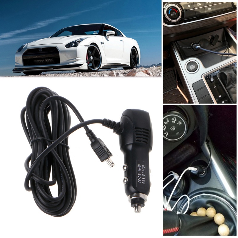 Tẩu Sạc USB Mini 5V 2A 3.5m Chuyên Dụng Cho Xe Hơi