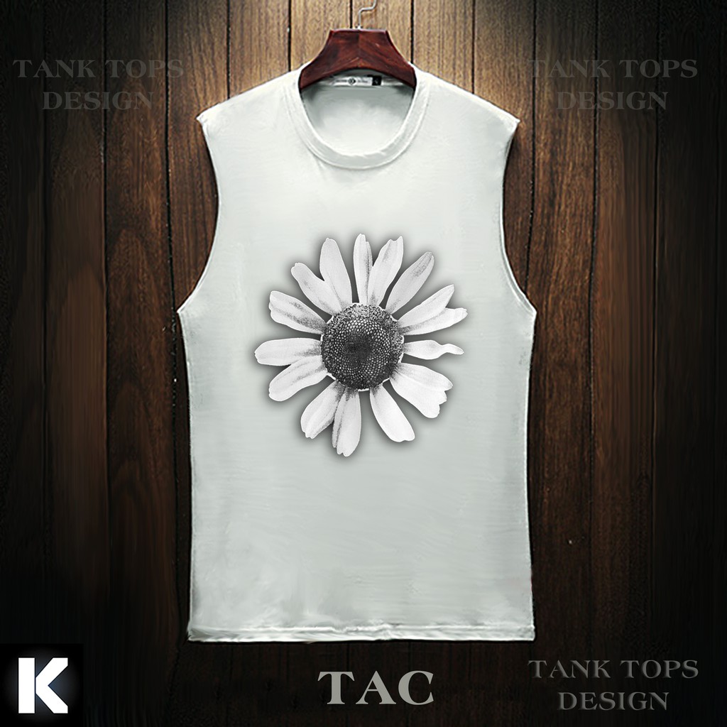 (FULLSIZE + ẢNH THẬT) Áo TANKTOP TAC Ba Lỗ OVERSIZE UNISEX (2 Màu ĐEN-TRẮNG)