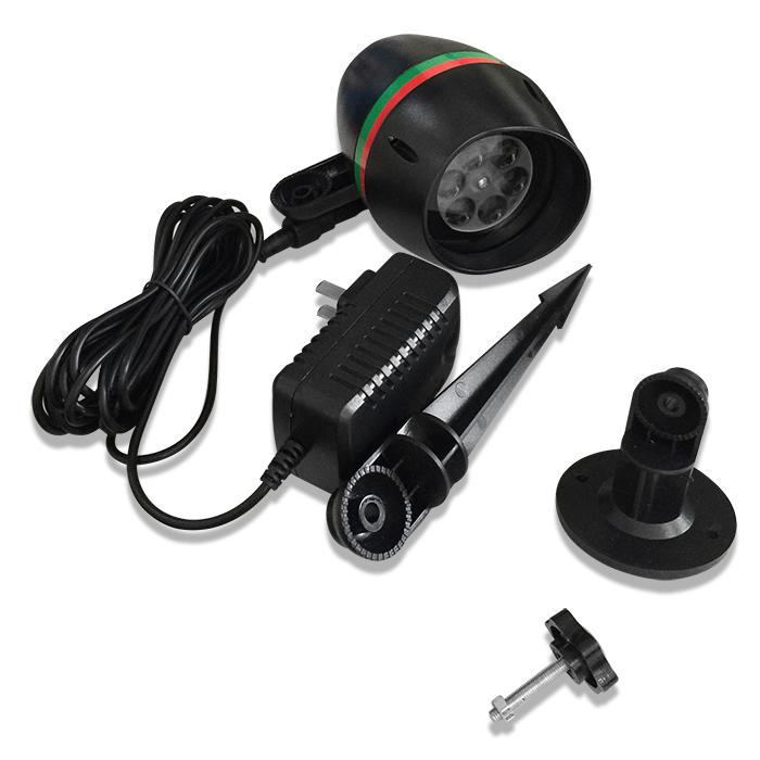 Đèn Noel, Tết Lawn Lamp Đèn Led rọi nhà xoay tròn IP68 Lawn Lamp