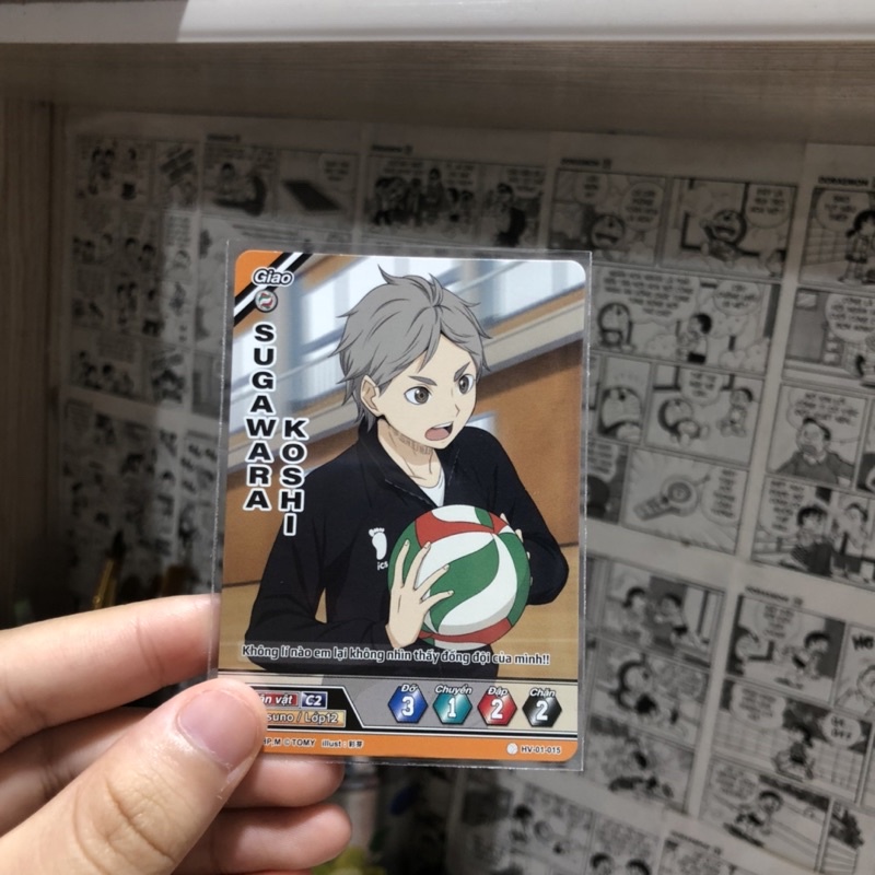 Pass card game Haikyuu