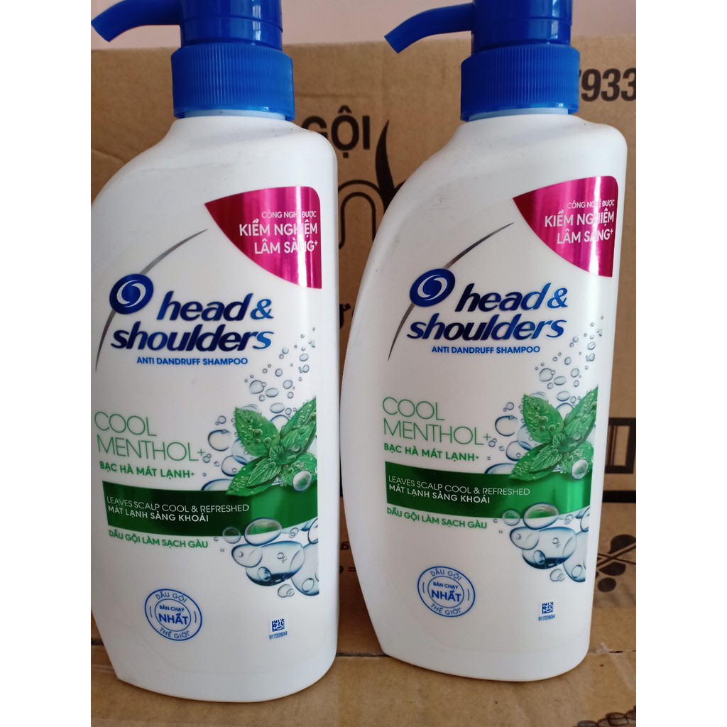 DẦU GỘI HEAD SHOULDER BẠC HÀ MÁT LẠNH 625ML