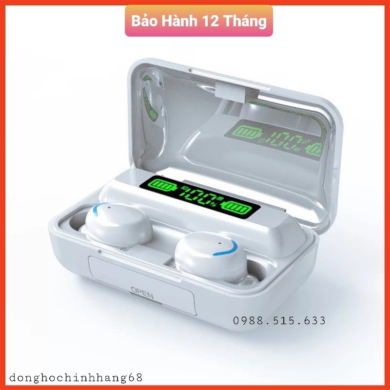 Tai nghe Bluetooth 5.0 Amoi F9 Pro Max Cảm Ứng Bản Quốc Tế 2020 | pin cực trâu,chất âm cực hay.Nghe Cực Đã.