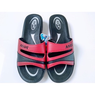 Dép asia cho bà, cho mẹ 2 màu nâu, đỏ