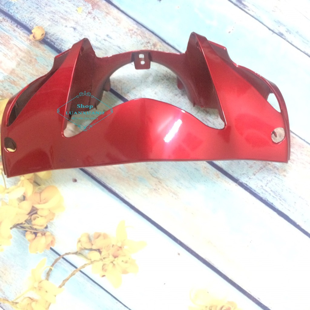 ỐP đầu  xe wave alpha - wave RS đời 2006 đến 2016 màu Đỏ Candy - nhựa ABS