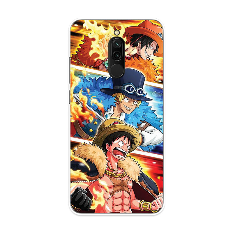 Ốp Lưng Xiaomi Redmi 8 8A Note 8 Pro TPU mềm Case One Piece Family portrait