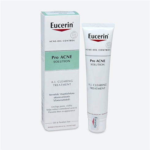 [HOT TREND] EUCERIN GEL GIÚP GIẢM MỤN VÀ NHỜN SAU 1 TUẦN PRO ACNE A.I CLEARING TREAMENT 40ML