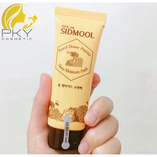 Mặt nạ dưỡng ẩm chống lão hoá sidmool royal honey peptide deep moisture 40ml