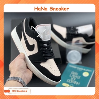 Giày thể thao/ Sneaker Jordan đen hồng (Full  box)