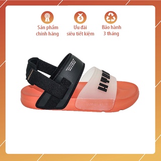 Sandal Vento chính hãng nữ SD-FL18 màu cam Orange quai ngang bản to, Dép quai sau tháo rời, không gây mùi đi học