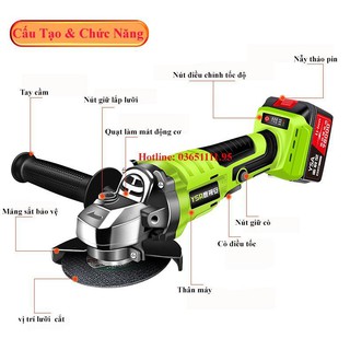 Máy mài pin không chổi than