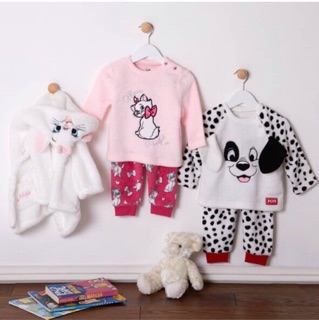 Set bộ nỉ lông Primark chó đốm