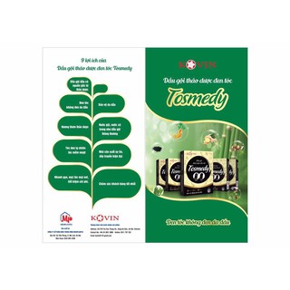 Dầu gội thảo dược đen tóc TOSMEDY