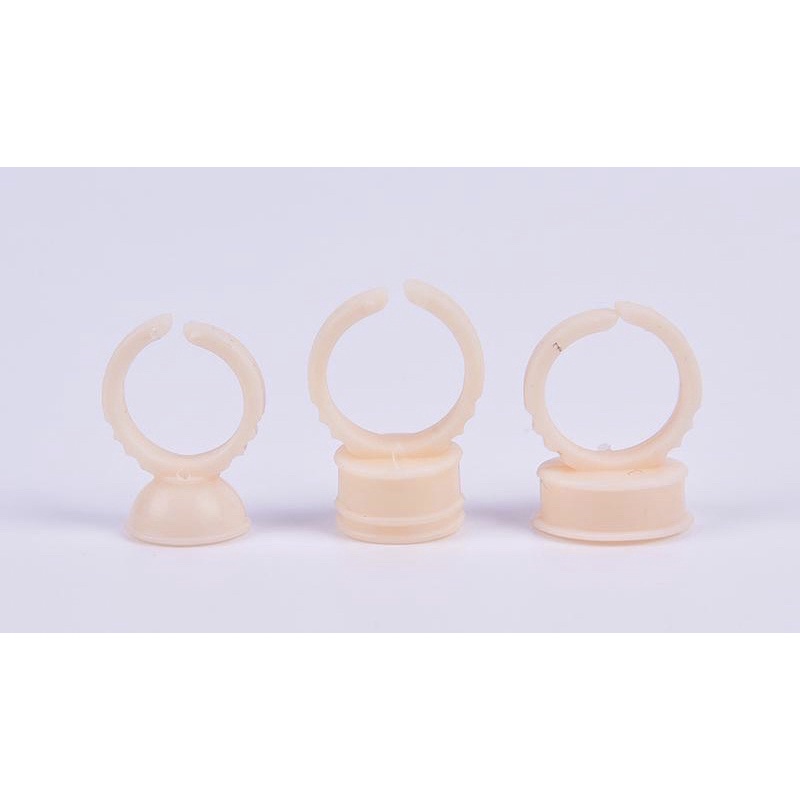 Nhẫn SILICON đựng mực phun xăm-sáp khắc-keo mi