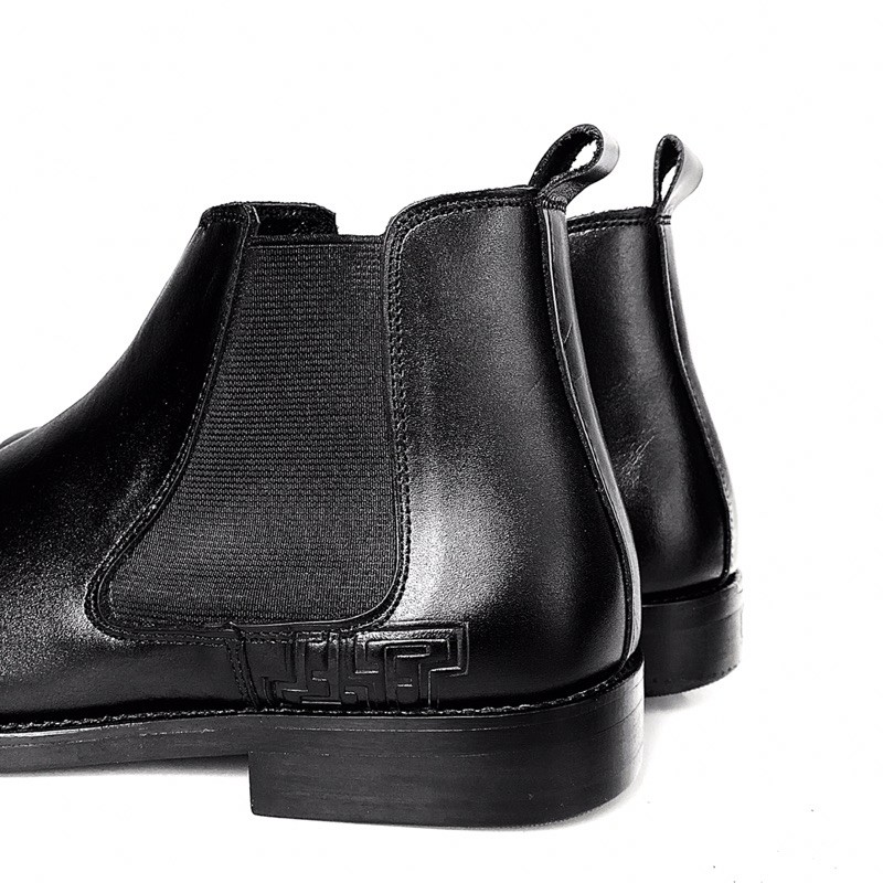 Giày Chelsea Boot TEFOSS HT655 da bò thật nam cao cấp size 38-44