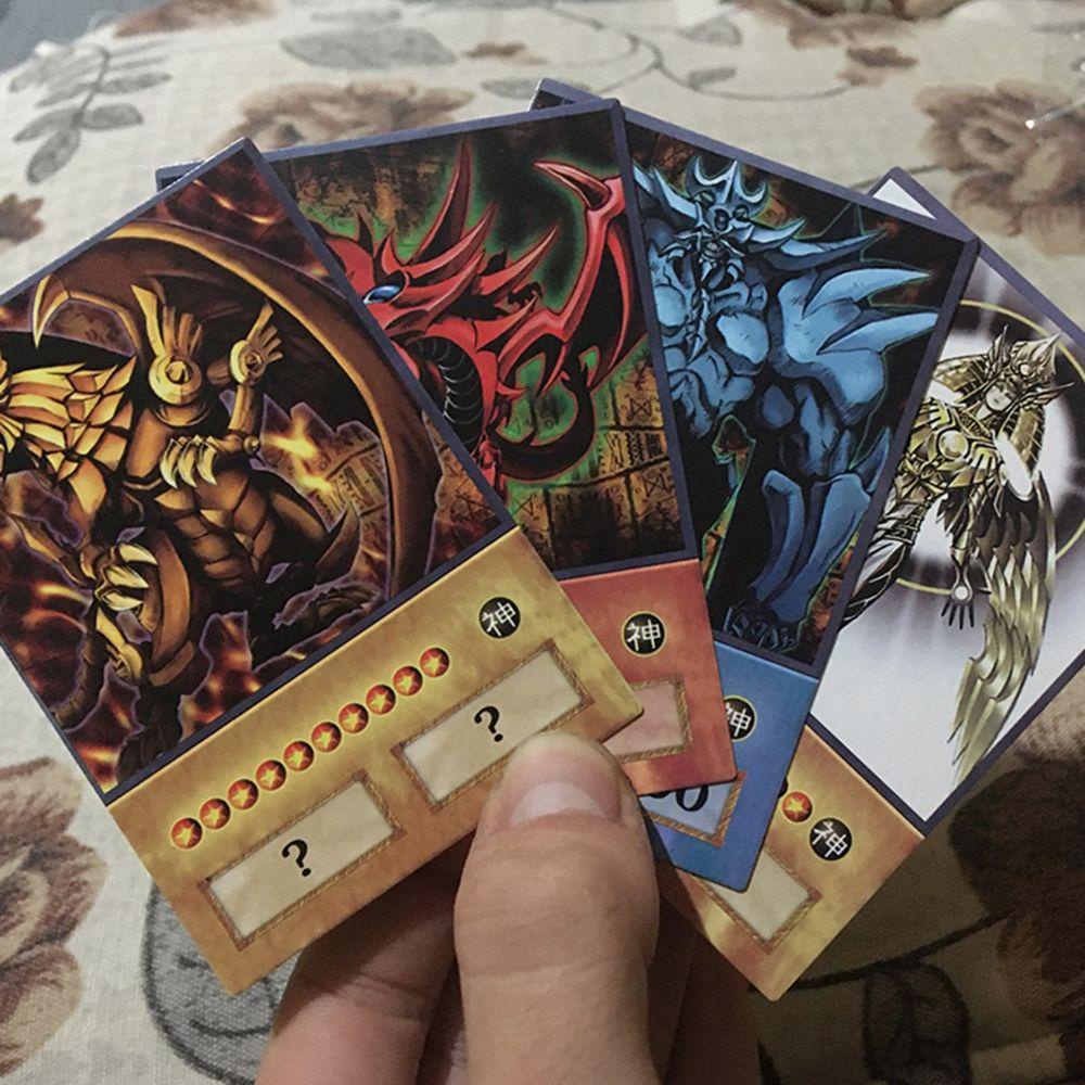 Aaron1 Bộ 100 Thẻ Bài Trò Chơi Yu-Gi-Oh Exodia Classic Proxy Màu Xanh Dương Độc Đáo