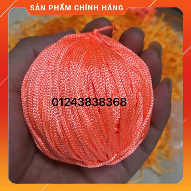 Cuộn dây Đan vòng màu cam