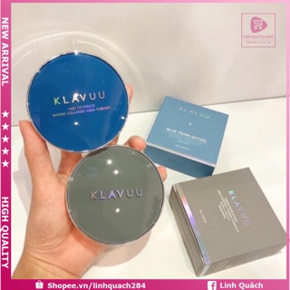 Phấn nước Ngọc trai Klavuu Cushion Pearlsation Hight Coverage