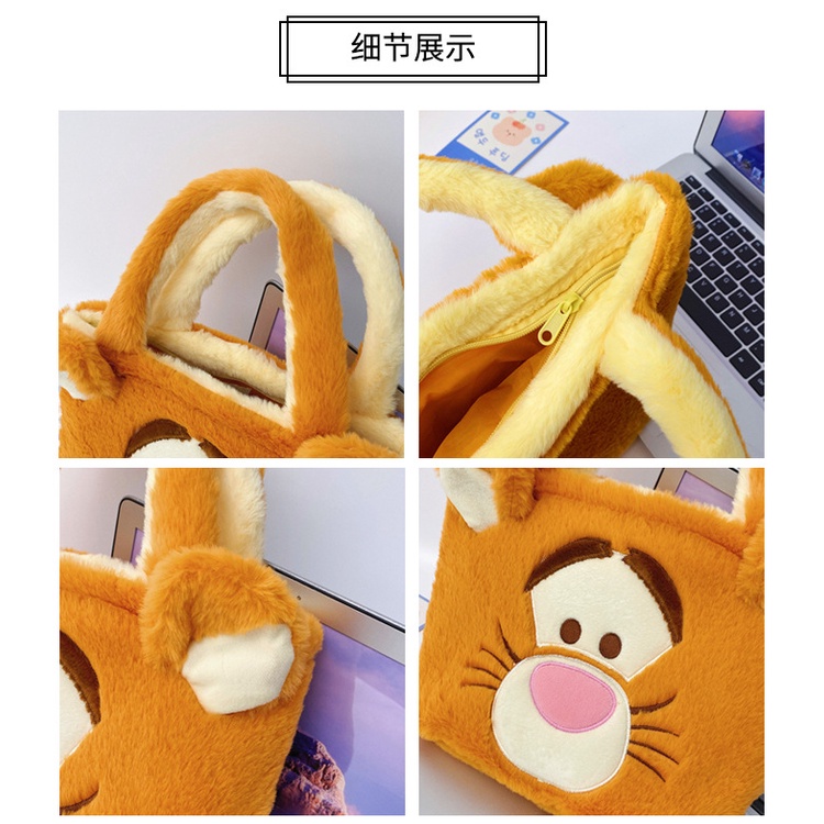 Túi Xách Đeo Vai Bằng Vải Bông Hai Mặt Sức Chứa Lớn Phong Cách Hàn Quốc Dễ Thương Vui Nhộn Thời Trang Mùa Thu 2022