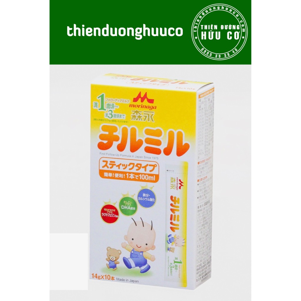 Sữa Morinaga Dạng Thanh Dành Cho Trẻ Từ 1 Đến 3 Tuổi (14g x 10 Thanh) -  Thienduonghuuco.com