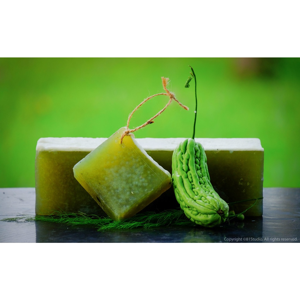 Xà Bông thảo dược Mướp đắng AnhAnhhome - Mát Da, Ngừa Mụn Lưng 100gr | BigBuy360 - bigbuy360.vn