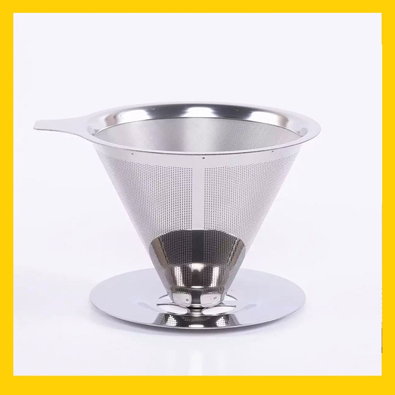 Phễu V60 Bằng Thép Hình Nón (Pour over)