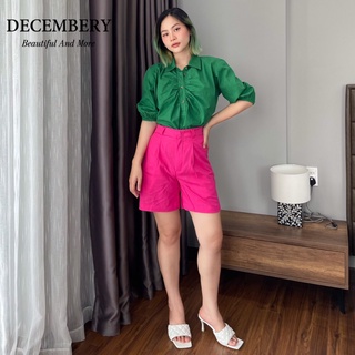 Áo sơ mi decembery tay lỡ