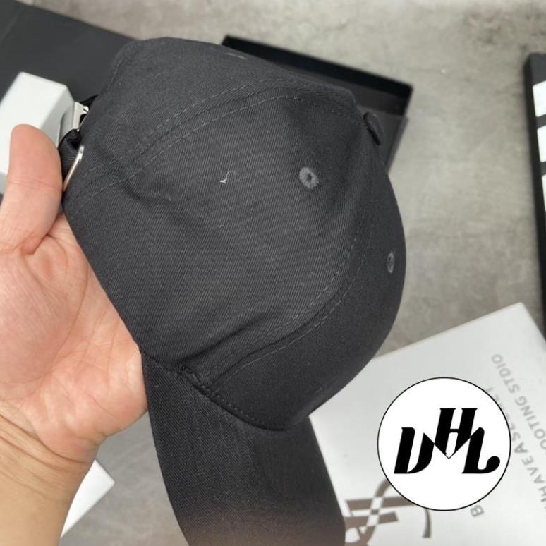 Mũ Lưỡi Trai Trơn Đen Cao Cấp Thời Trang Phong Cách Nam Nữ