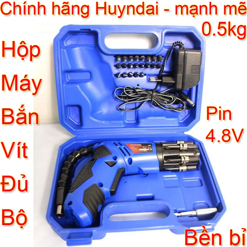 Máy bắn vít dùng pin đa năng Hyundai HBV-2030 chính hãng, động cơ mạnh mẽ, bền bỉ. Bảo hành 6 tháng toàn quốc