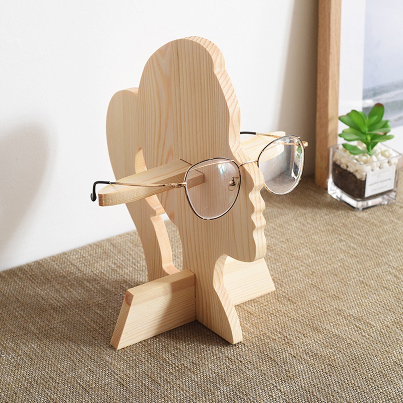 Giá Đỡ Trưng Bày Mắt Kính Bằng Gỗ Dành Cho Nam Nữ