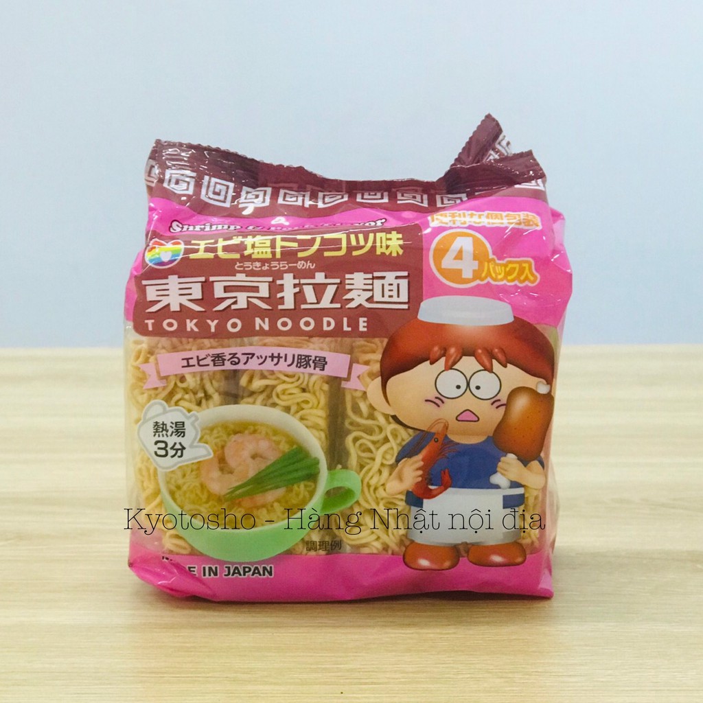 Mỳ Ăn Liền Tokyo Noodle Cho Bé Nhật Bản 120g [date 9/2021]