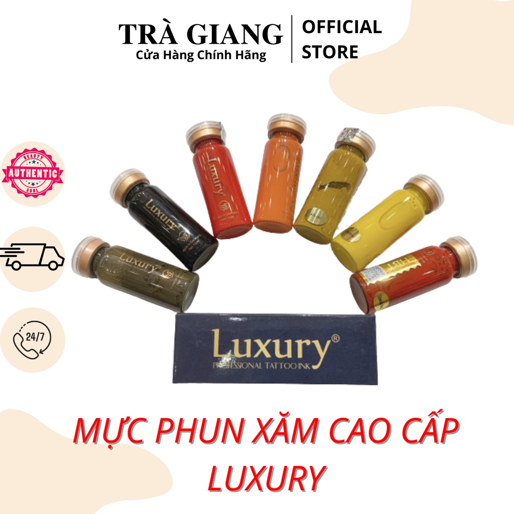 MỰC LUXURY - MỰC PHUN XĂM CAO CẤP LUXURY [CAM KẾT CHÍNH HÃNG]