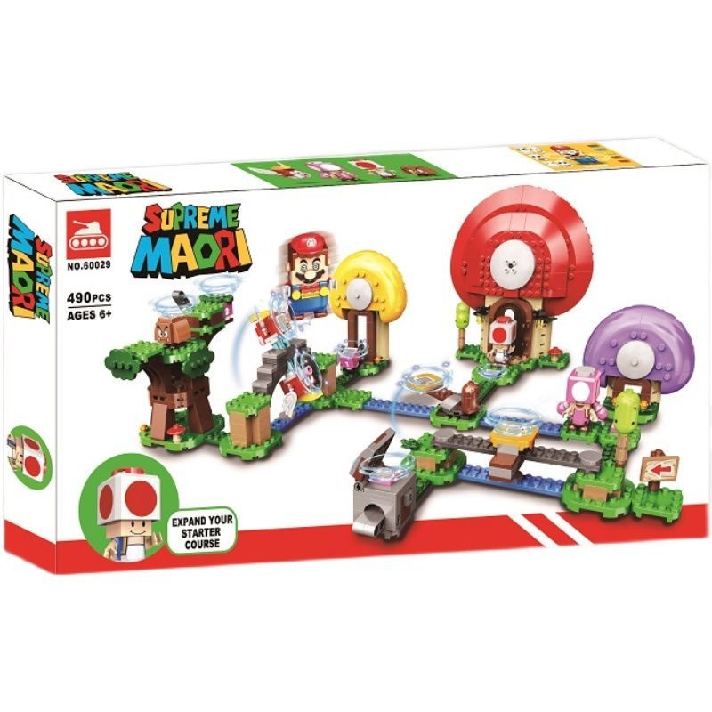 Đồ Chơi Lắp Ráp Lego Xe Tăng Phantom Ninja Super Mario Cho Bé