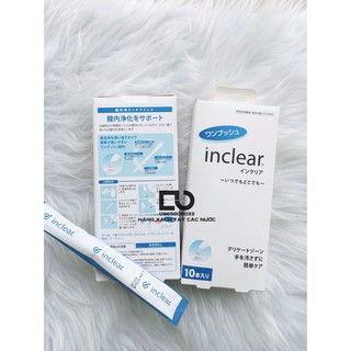 Đũa Thần INCLEAR dung dịch vệ sinh phụ nữ hộp 10 ống