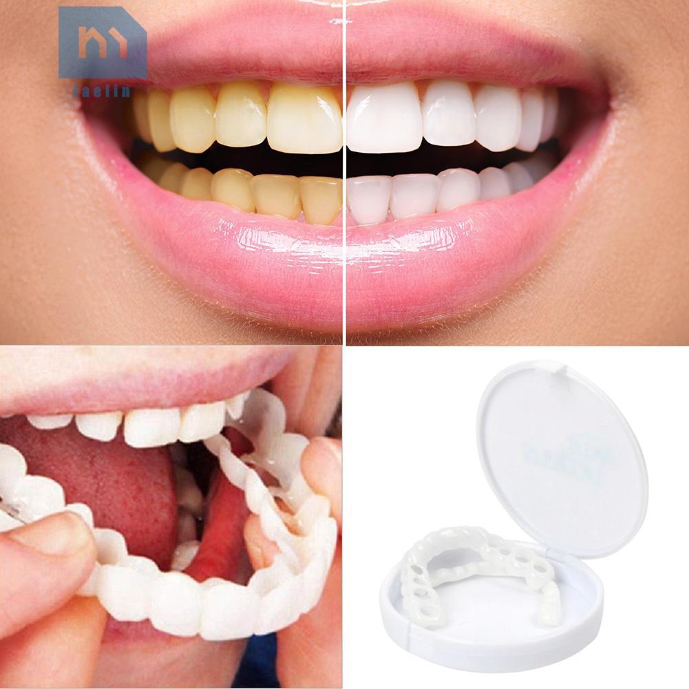 Bộ Hàm Răng Trên Và Dưới Bằng Silicone Giúp Làm Trắng Răng Trên Trên Và Dưới
