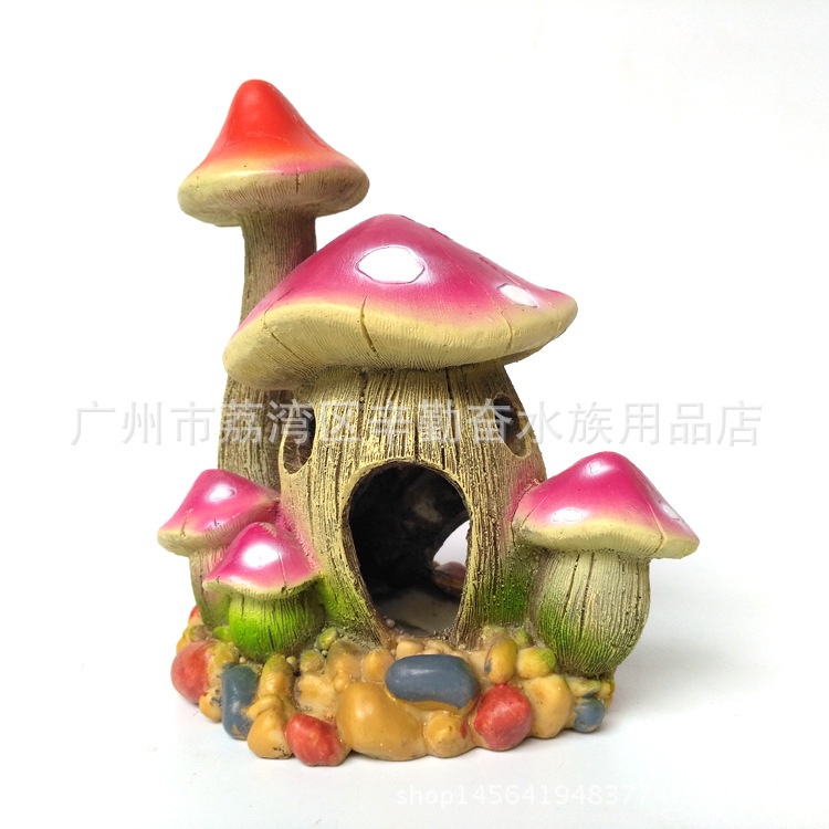 Cây Nấm Giả Trang Trí Bể Cá
