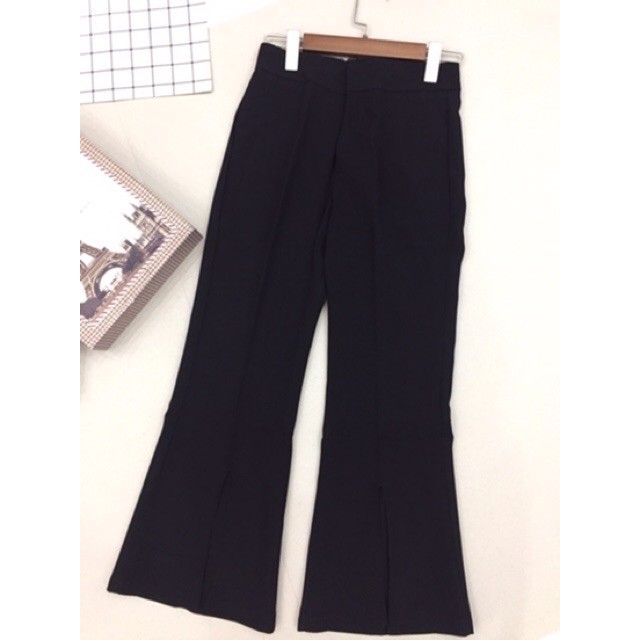 Quần loe sẻ ống dáng dài siêu sang | BigBuy360 - bigbuy360.vn