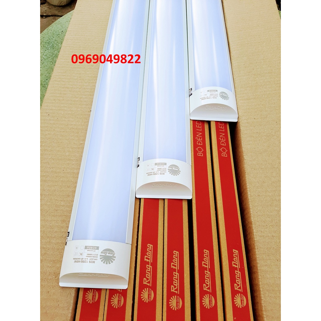 Bộ 3 Đèn Led bán nguyệt Rạng Đông 1m2 40W M26-M36 siêu sáng