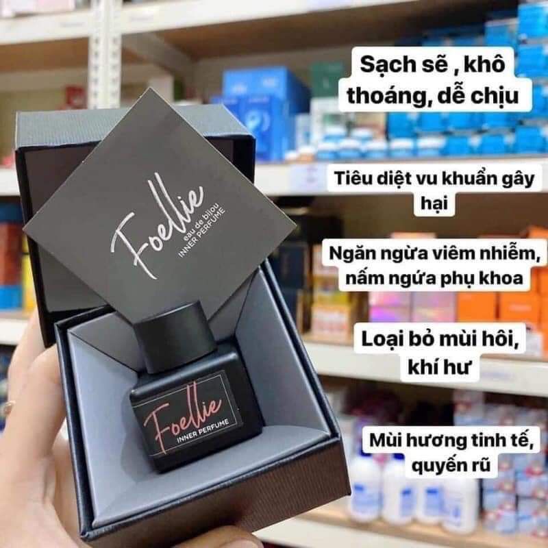 Nước hoa vùng kín giúp vùng kín luôn thơm tho Foellie Eau De Innerb Perfume, Nước Hoa Bim Bim Hàn Quốc 5ml
