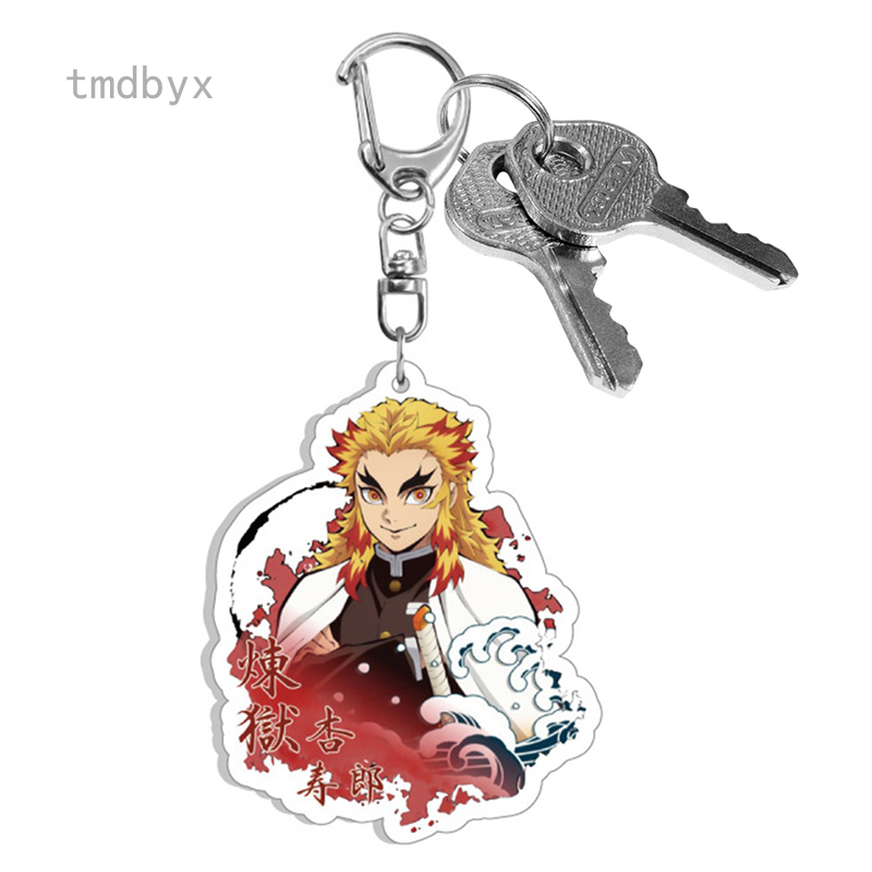 Tmdbyx Set 8 Móc Khóa Kimetsu No Yaaiba Hình Quỷ Đáng Yêu