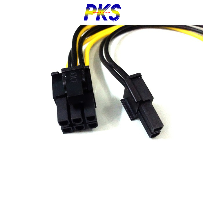 Dây Cáp Chuyển Đổi Sata Sang 8pin (6 + 2) Pci-E 20cm Dành Cho Card Đồ Họa