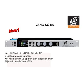[Mã ELHACE giảm 4% đơn 300K] Mixer karaoke Caf K-6