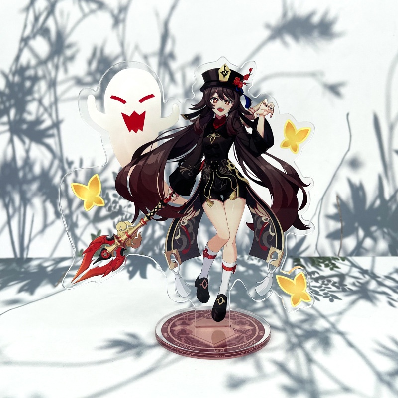 Standee nhân vật Hutao trong game Genshin Impact